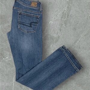 🇺🇸 🦅 American Eagle Kick Boot‎ Stretch Women’s Size 6 Jeans